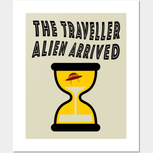 SMART Design for Time Travelling - Alien Arrived Posters and Art